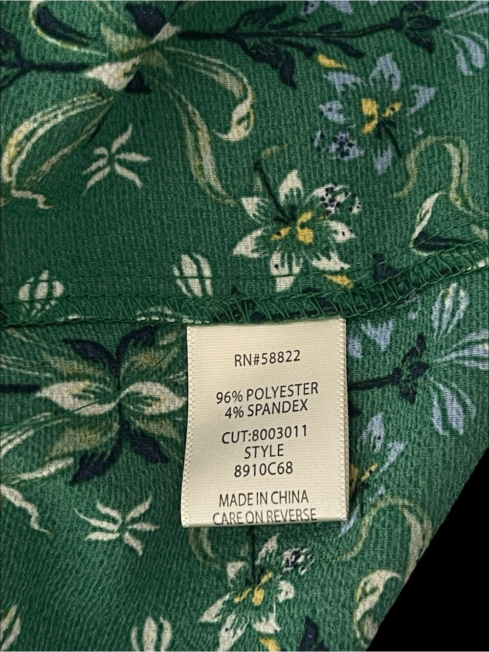 NWOT Max Studio London Green Floral Ruffle Tiered Maxi Dress M Boho Prairie - Picture 9 of 11